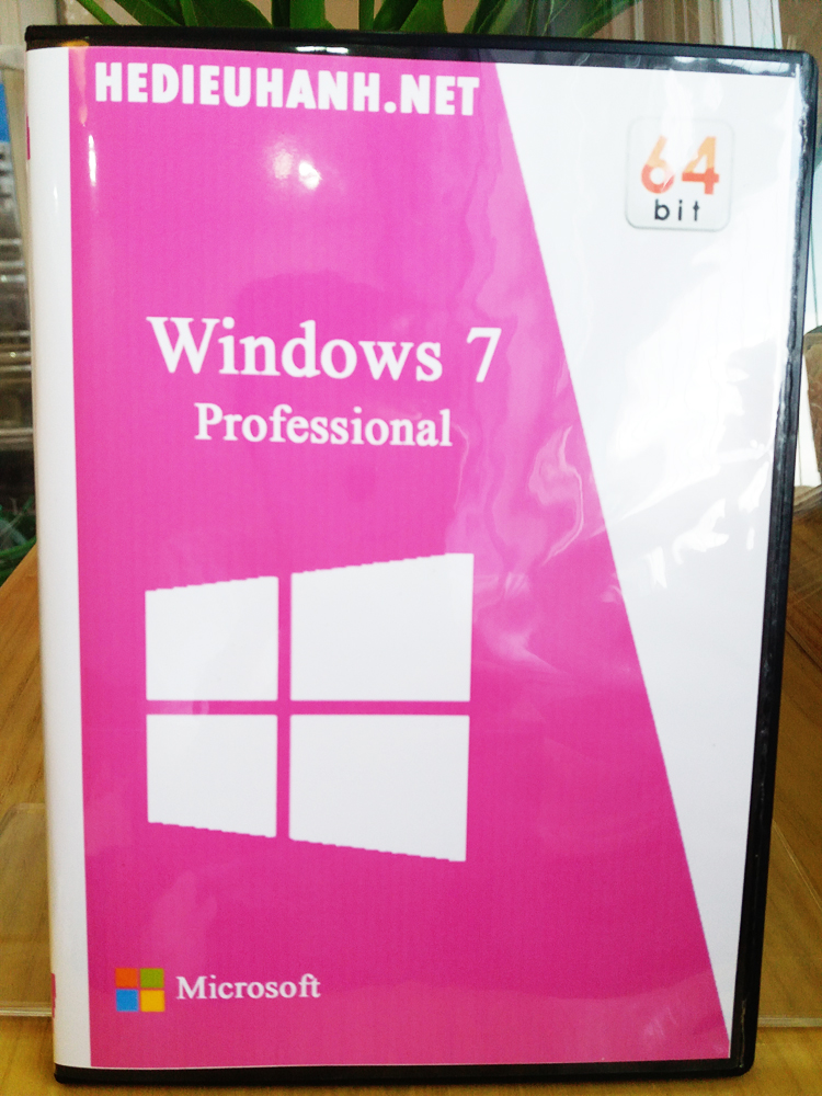 Đĩa cài windows 7 Pro 64 bit tự động