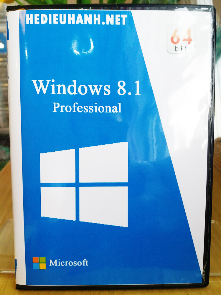 Đĩa cài windows 8.1 Pro 64 bit tự động