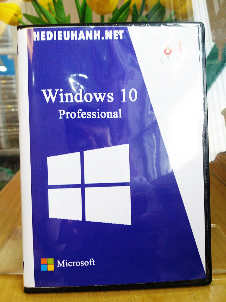 Đĩa cài windows 10 Pro 64 bit tự động