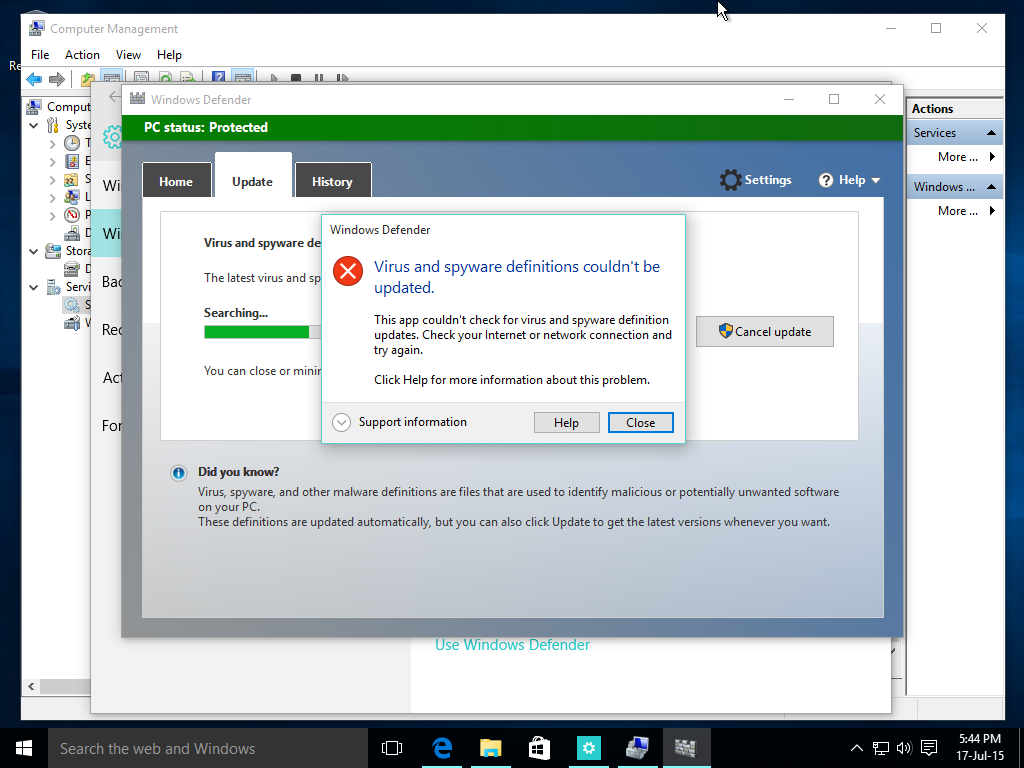 Hướng dẫn cách tắt Windows 10 Update vĩnh viễn